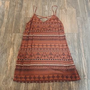 Shift dress bandana tribal western print